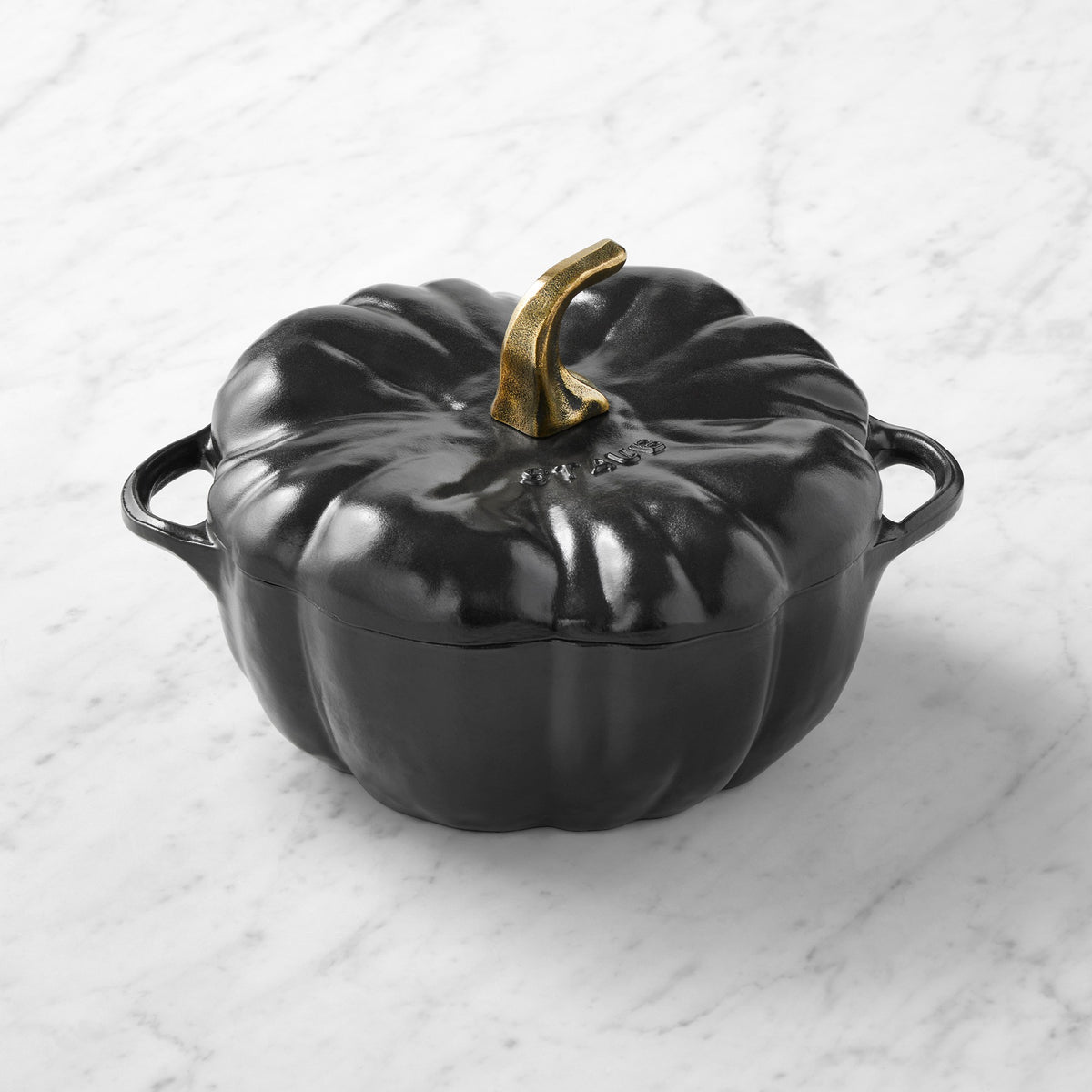 Staub Enameled Cast Iron Pumpkin Cocotte, 3.5-Qt.
