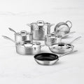 Cuisinart Professional Series Stainless-Steel Mixed Material 11-Piece Cookware Set
