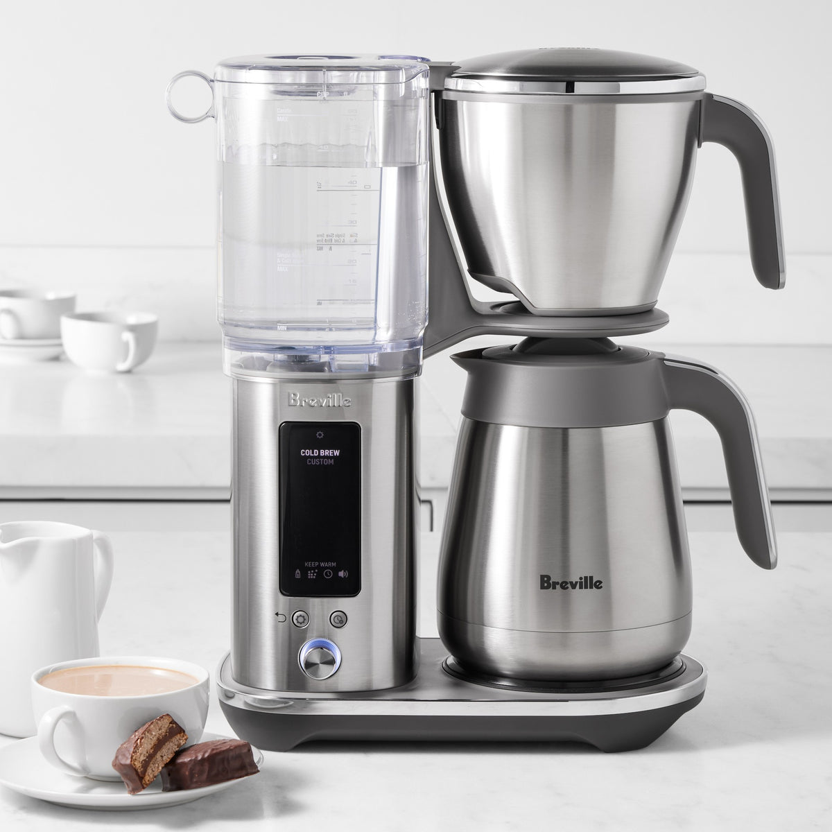 Breville Luxe Brewer Drip Coffee Maker with Thermal Carafe