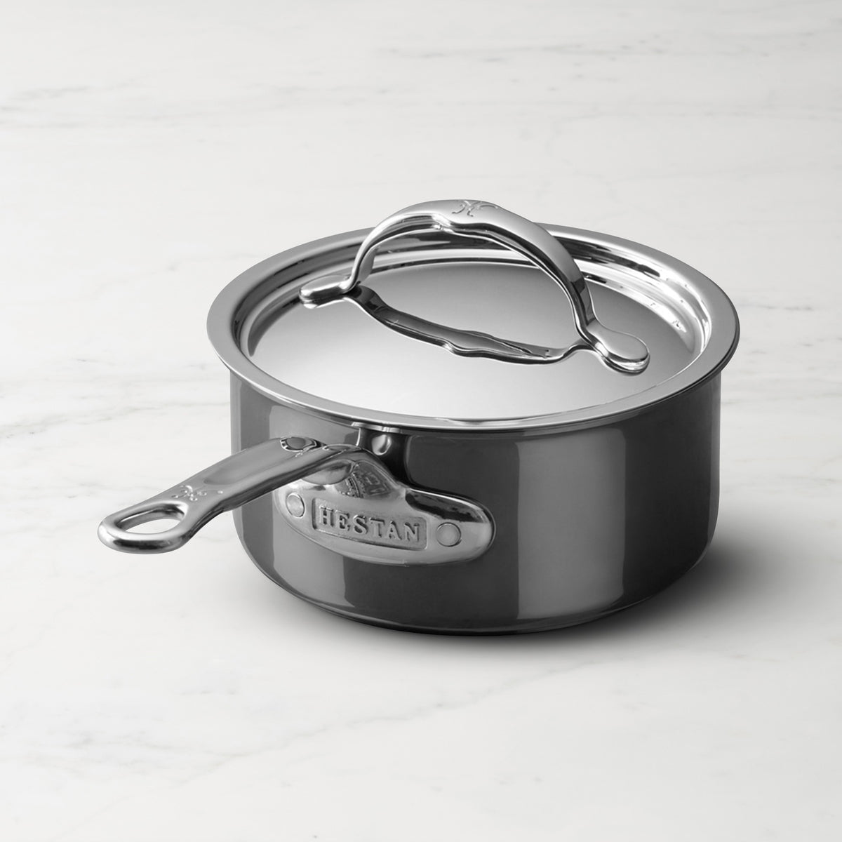 Hestan NanoBond Titanium Stainless-Steel Saucepan