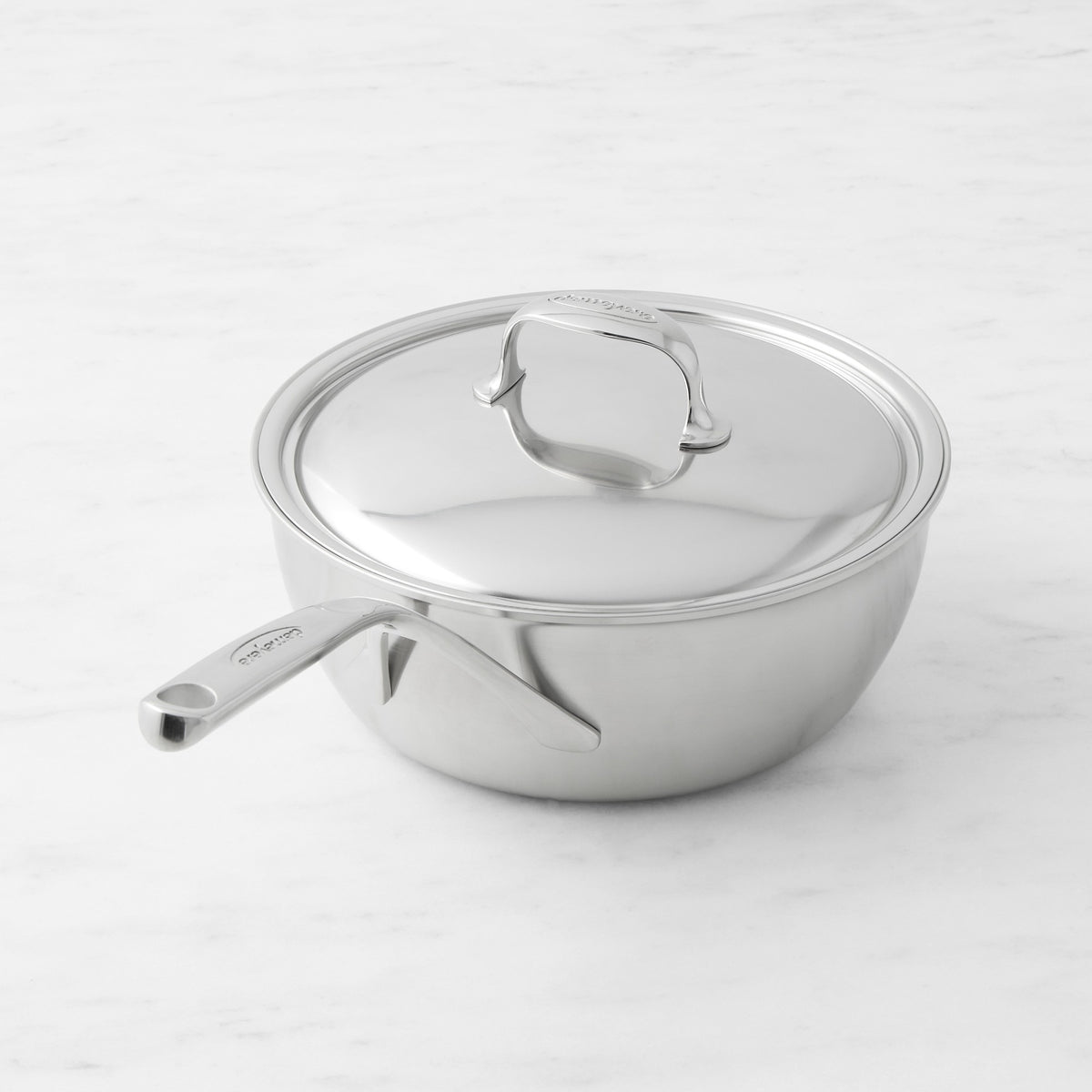 Demeyere Atlantis 7 Stainless-Steel Curved Sauté Pans