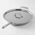 All-Clad G5 Graphite Core Stainless-Steel Fry Pan with Lid, 12"