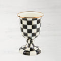 MacKenzie-Childs Courtly Check Pedestal Vase