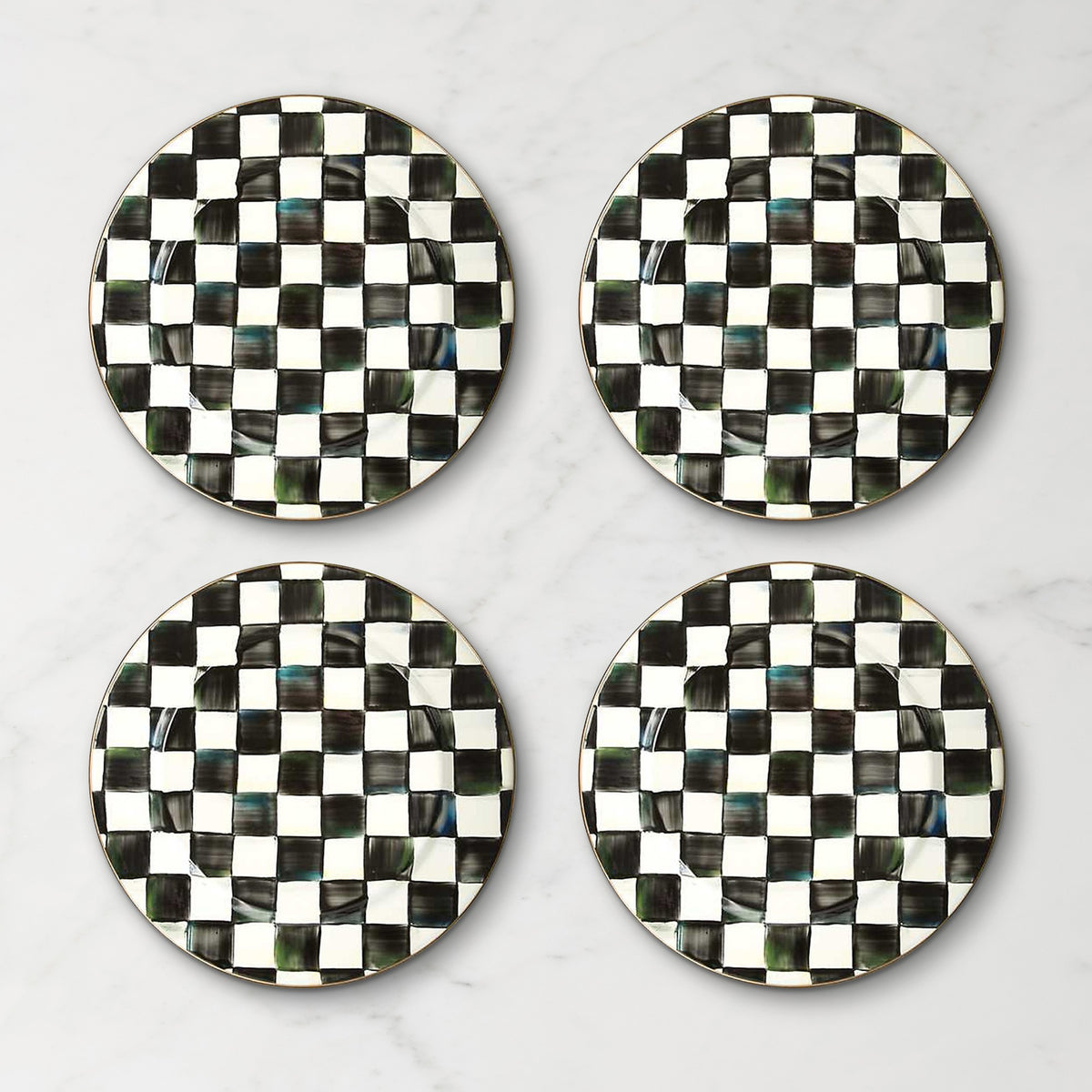 MacKenzie-Childs Courtly Check Chargers