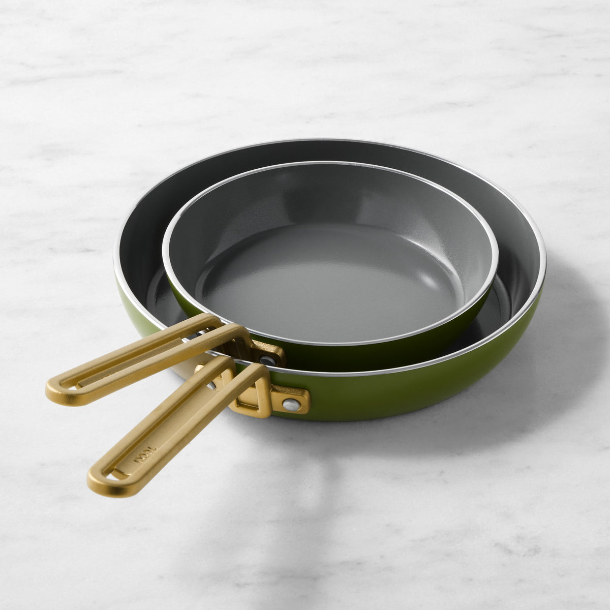GreenPan Stanley Tucci Ceramic Nonstick Fry Pan, Set of 2