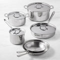 All-Clad D3 Tri-Ply Stainless-Steel 10-Piece Cookware Set