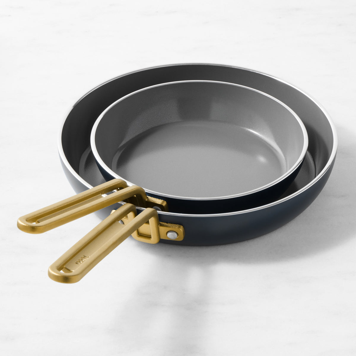 GreenPan Stanley Tucci Ceramic Nonstick Fry Pan, Set of 2