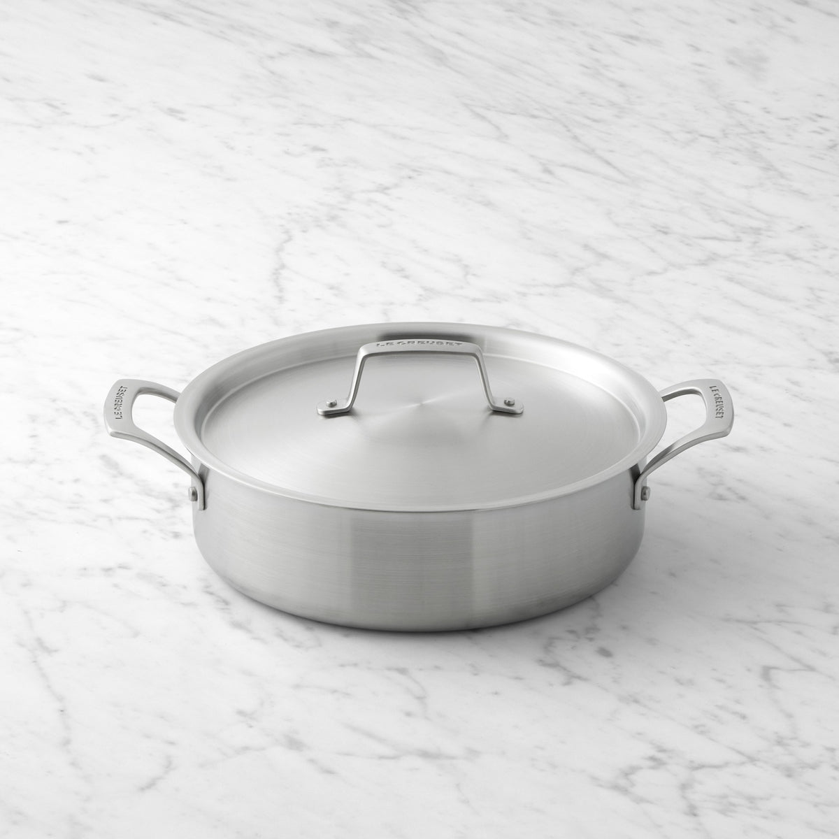 Le Creuset Essential Stainless-Steel Rondeau, 4.5-Qt