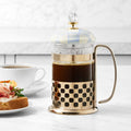 MacKenzie-Childs Sky Check French Press