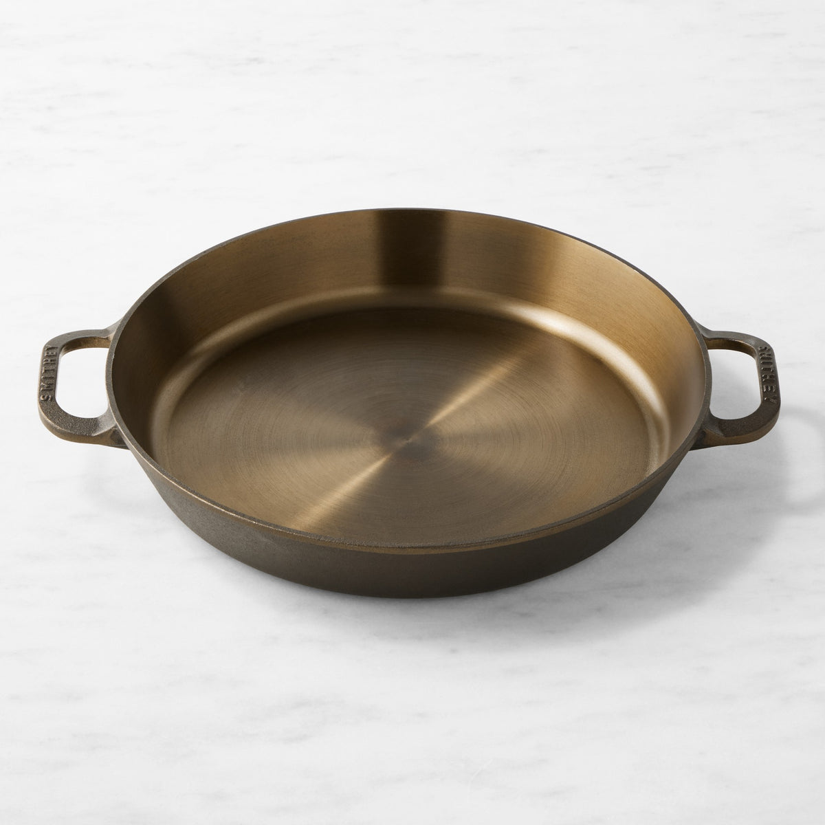 Smithey Seasoned Cast Iron Dual Handle Skillets