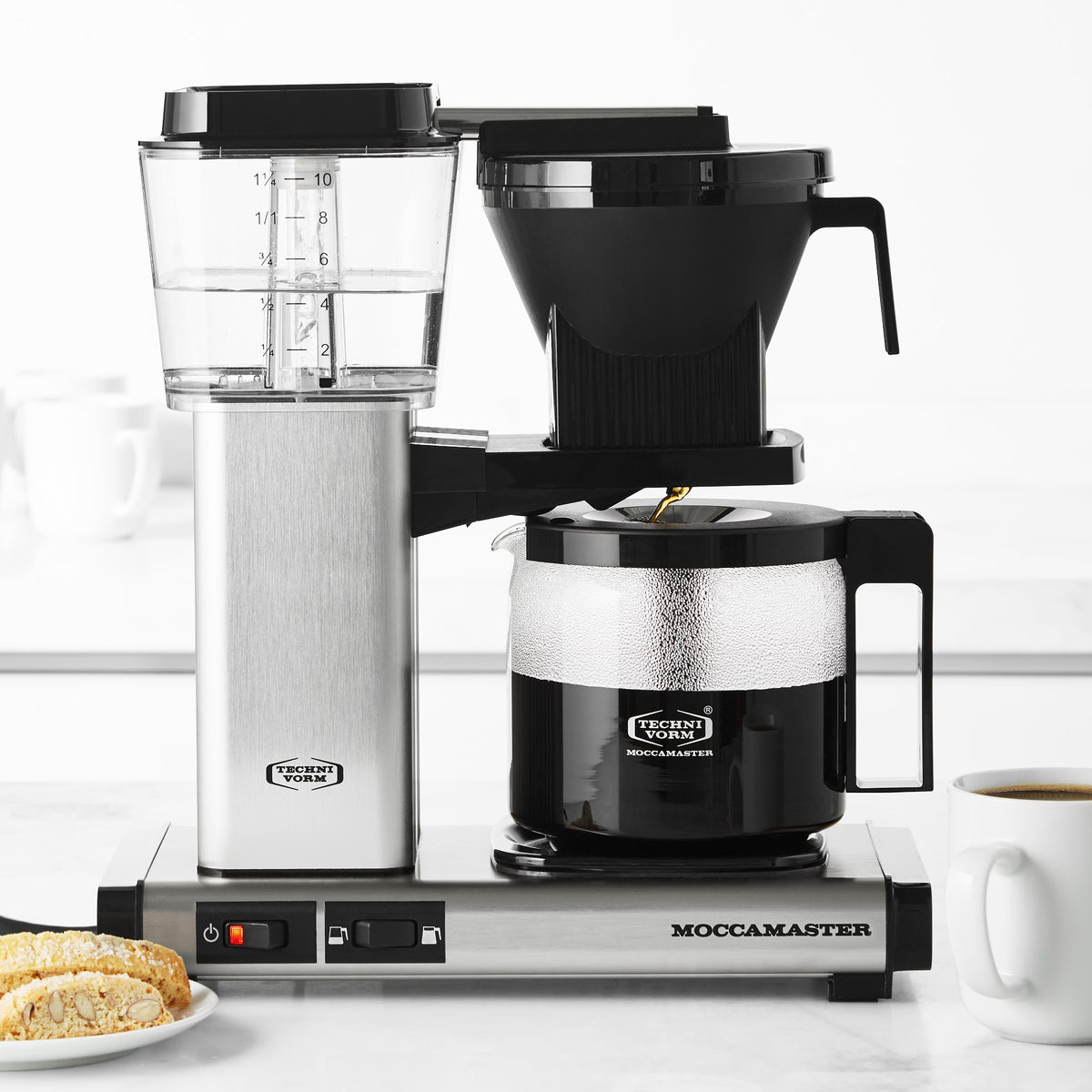 Moccamaster by Technivorm KBGV Select Coffee Maker, 10-cup