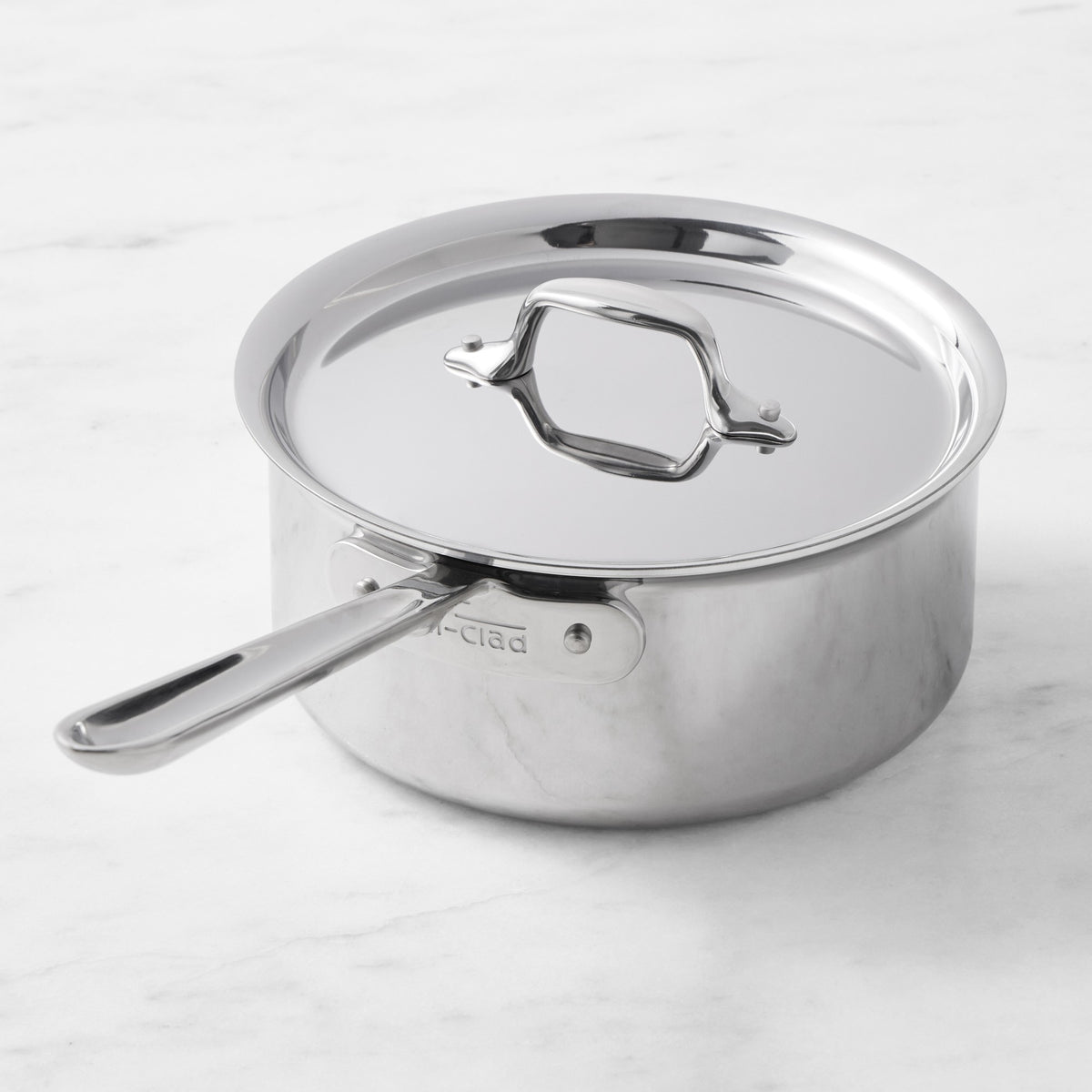 All-Clad D3 Tri-Ply Stainless-Steel Saucepan