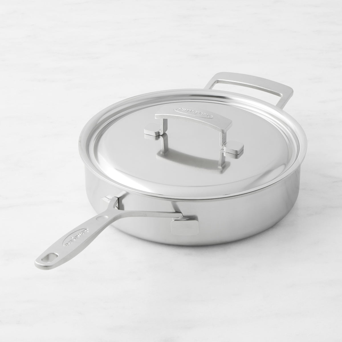 Demeyere Industry 5 Stainless Steel Sauté Pan, 3-Qt.