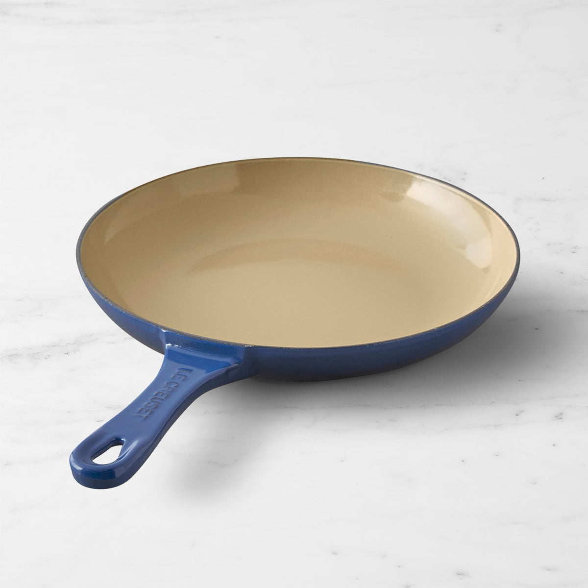 Le Creuset Enameled Cast Iron Shallow Fry Pan, 9.75"
