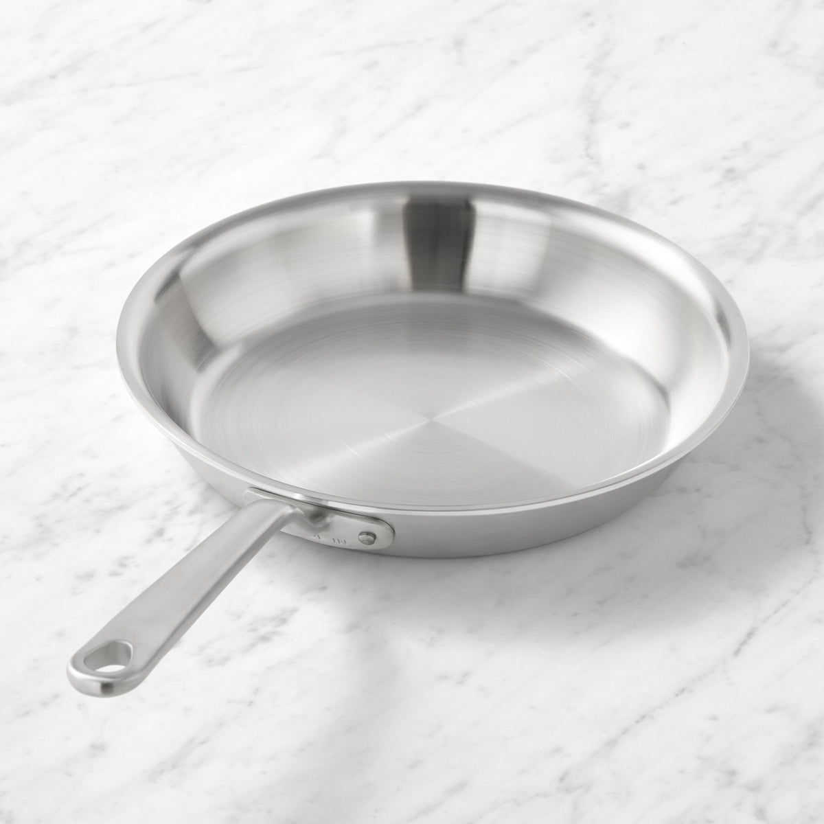 Made In Stainless-Steel Fry Pan