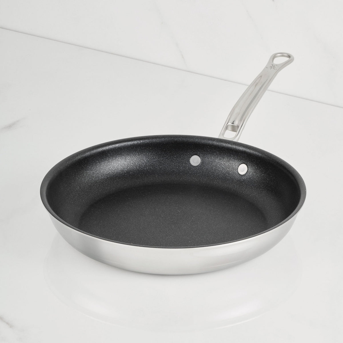 Hestan ProBond Luxe Professional Clad Stainless-Steel TITUM Nonstick Skillets