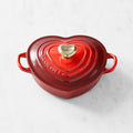Le Creuset Enameled Cast Iron Shallow Heart Oven, 1.25-Qt.