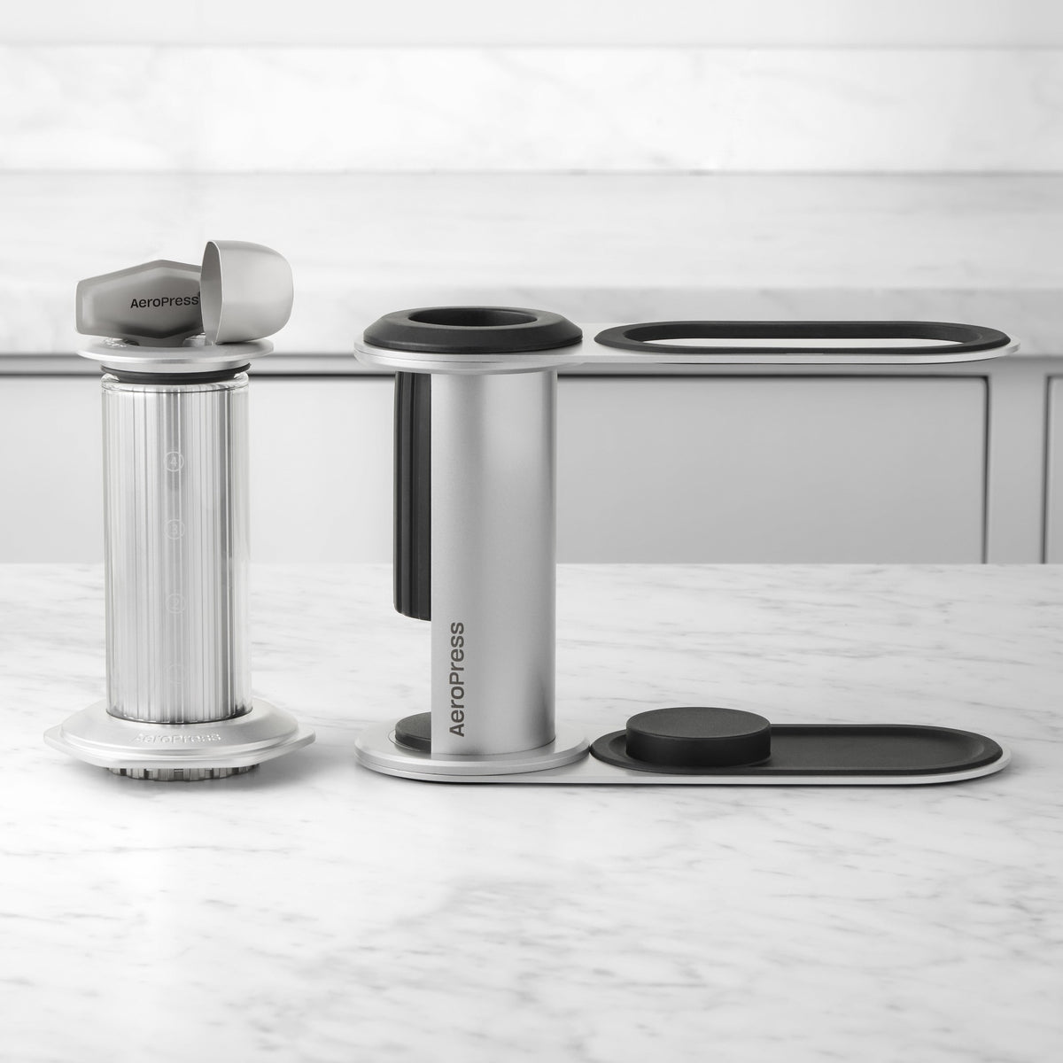 AeroPress Premium Coffee Press &amp; Stainless-Steel Organizer