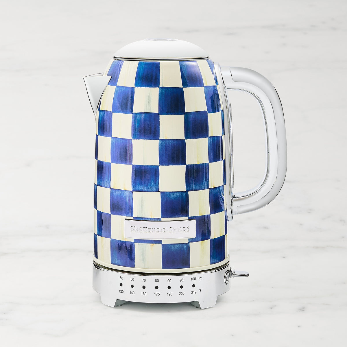 MacKenzie-Childs Royal Check Electric Kettle