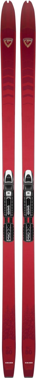 Rossignol BC 80 Positrack Skis with NNN BC Bindings