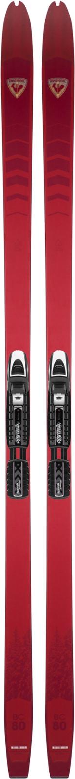 Rossignol BC 80 Positrack Skis with NNN BC Bindings