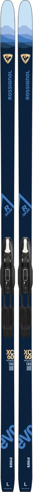 Rossignol Evo XC 60 R-Skin Cross-Country Skis with TURNAMIC Bindings