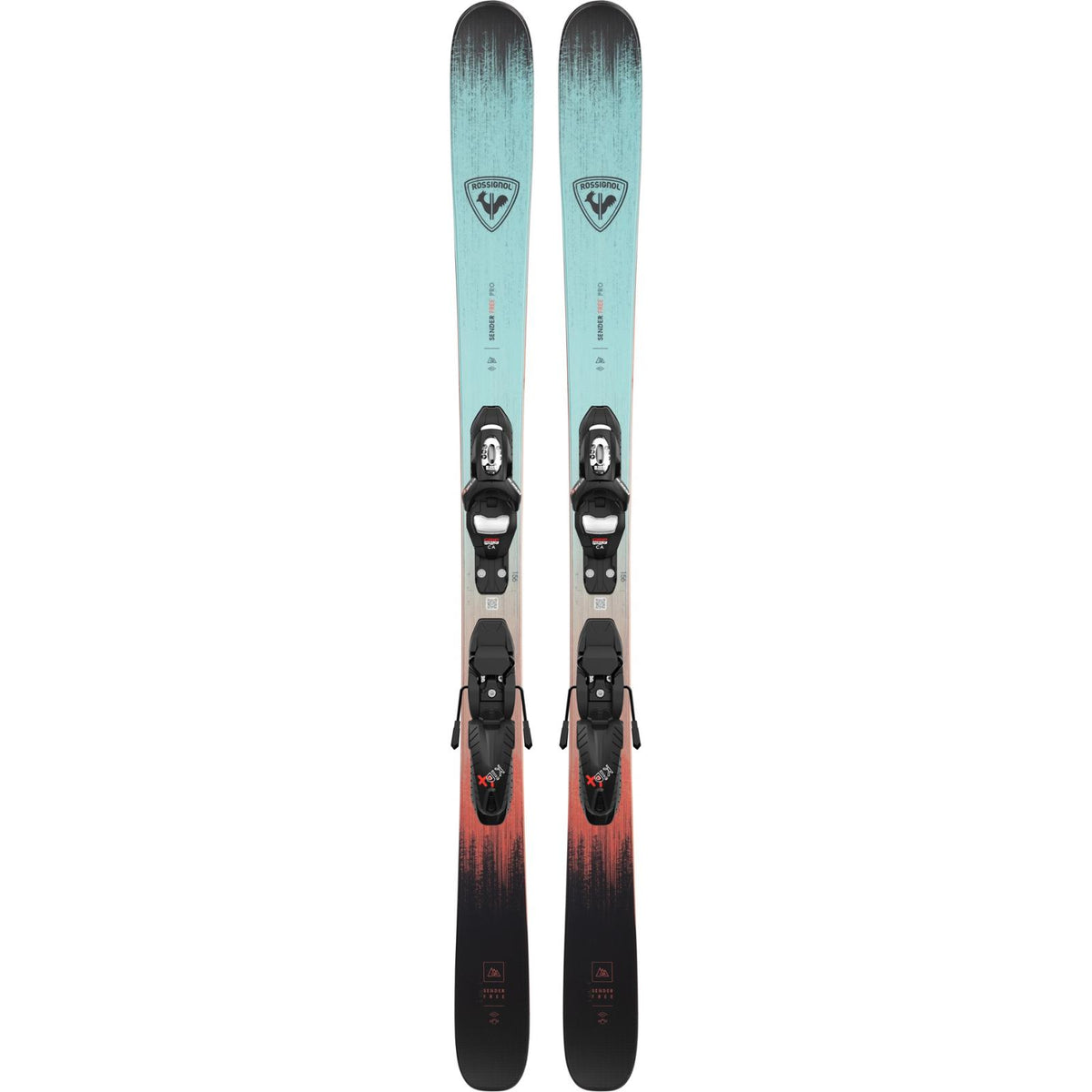 Rossignol Sender Free Junior Skis with Bindings - Kids' - 2025/2026