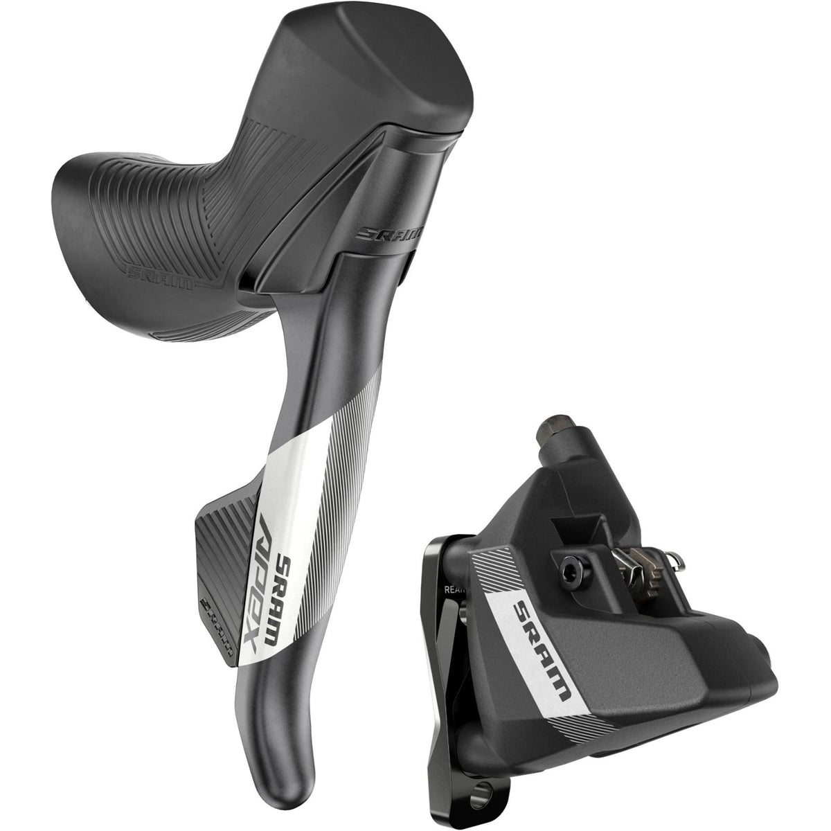 SRAM Apex AXS eTap Shift/Brake Lever and Hydraulic Disc Brake Caliper