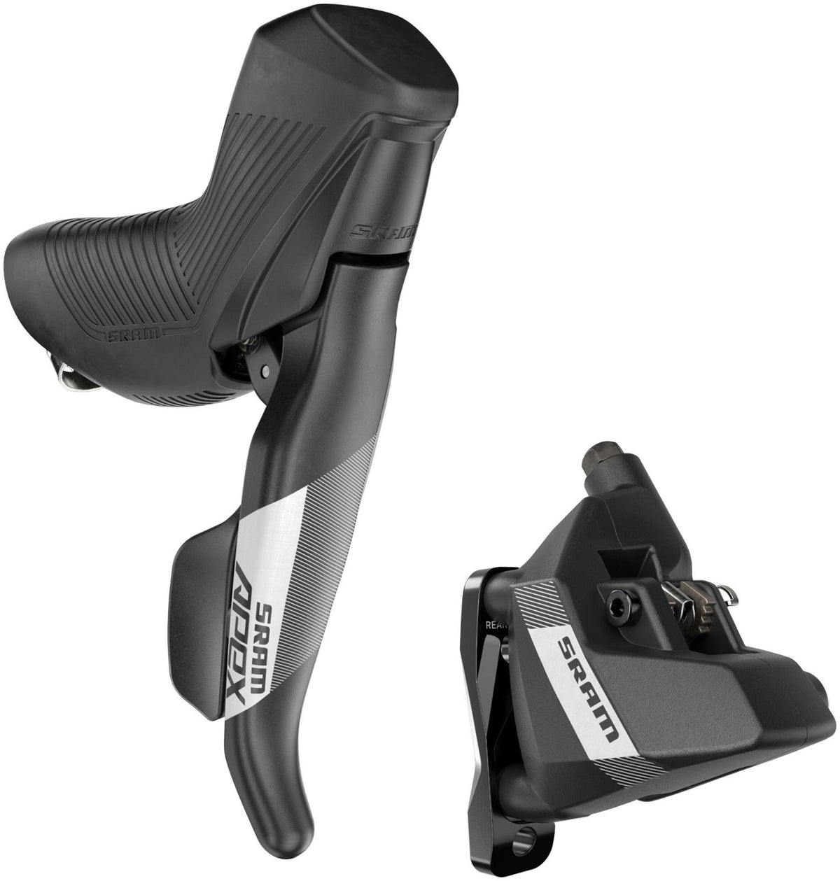 SRAM Apex Shift/Brake Lever and Hydraulic Disc Brake Caliper - Right/Rear