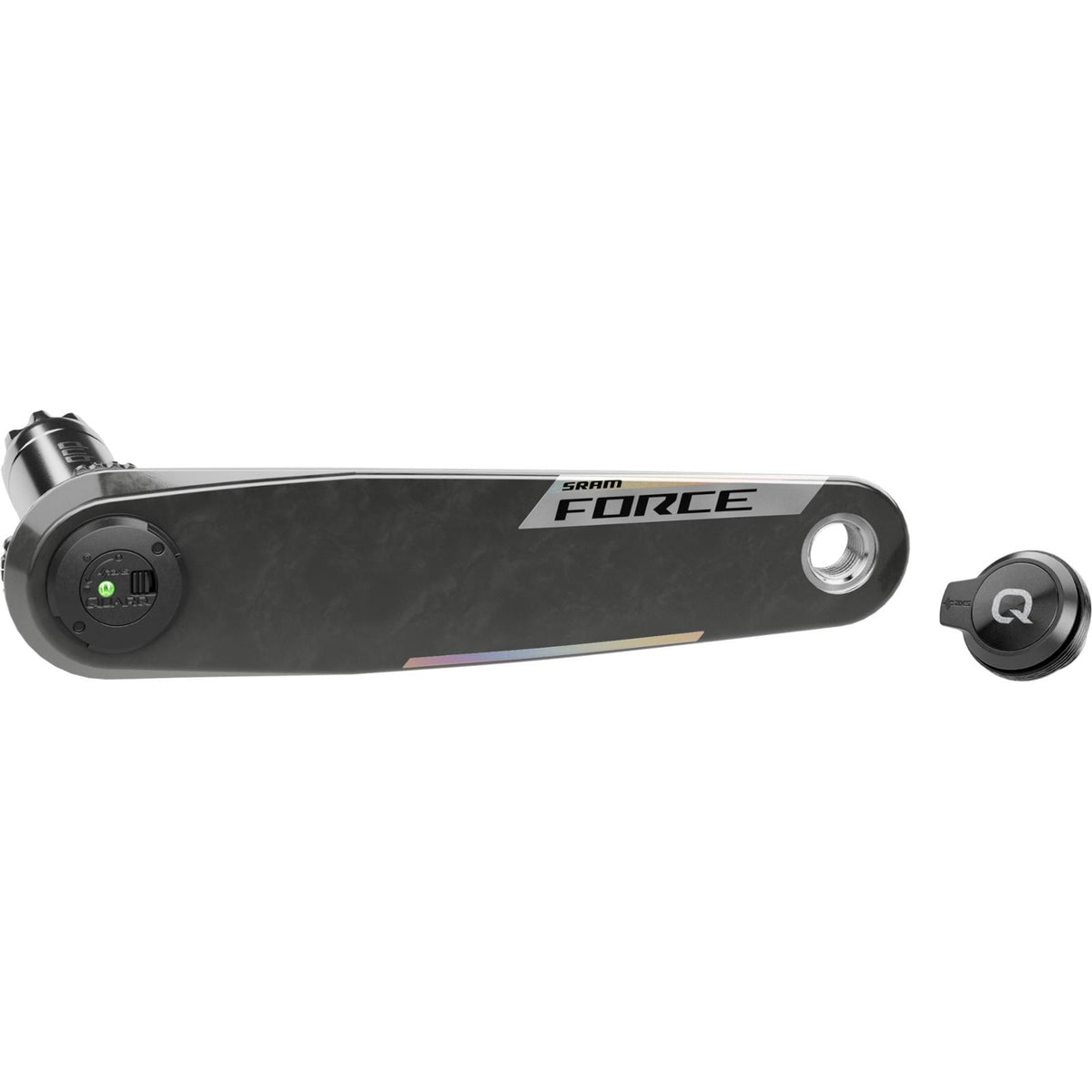 SRAM Force AXS Wide Left Crank Arm and Power Meter Spindle Assembly