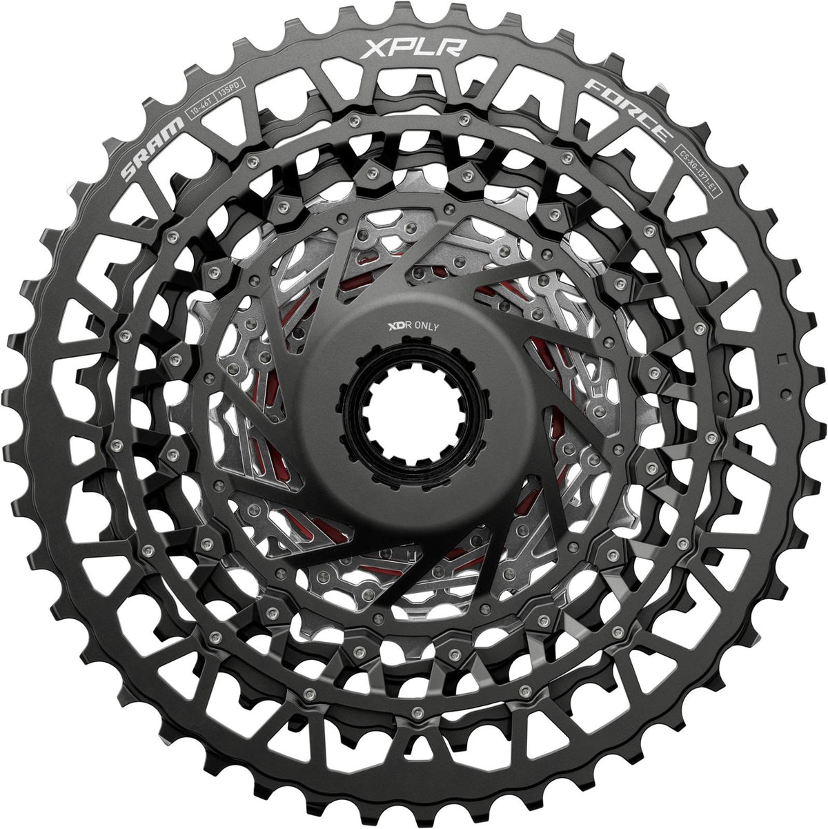 SRAM Force XPLR XG-1371 Cassette - 13-Speed