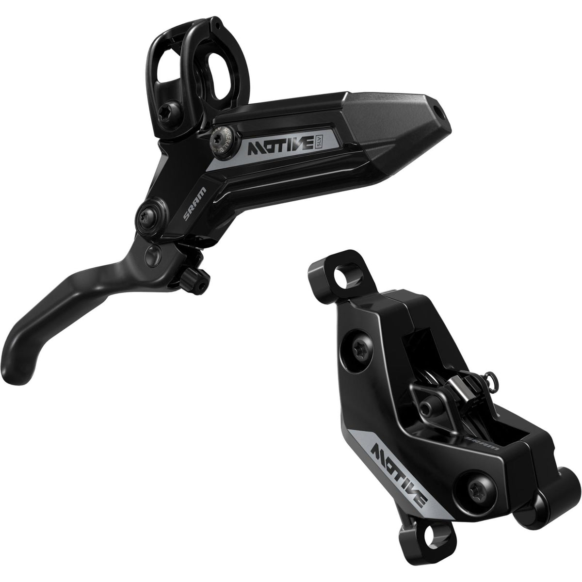 SRAM Motive Silver Disc Brake and Lever - Front