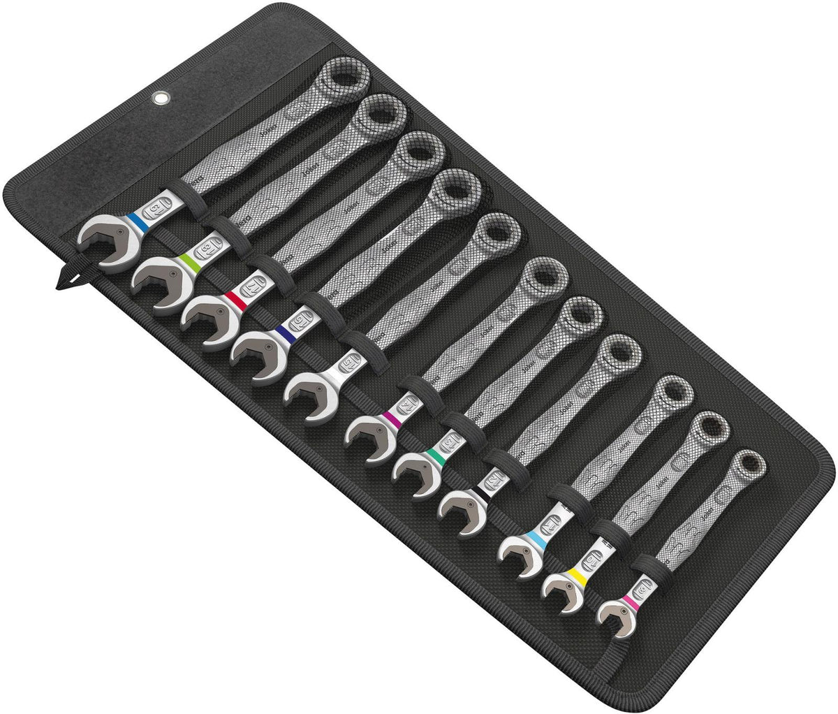 Wera 6000 Joker Combination Ratcheting Wrench Set